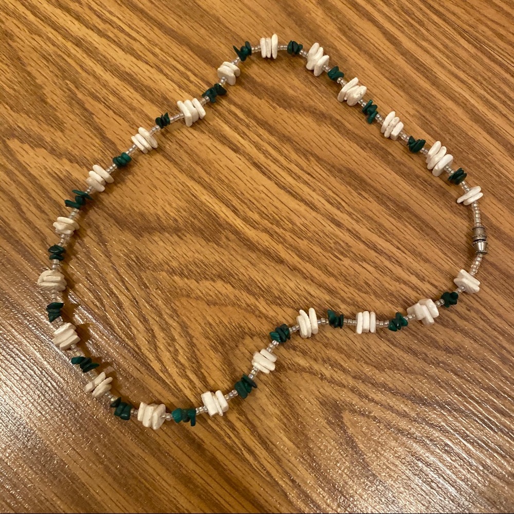 Puka Shell Necklace - multi colored